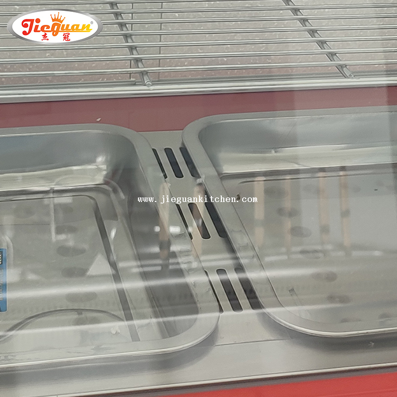 Vitrine électrique de réchauffeur de nourriture de vitrine de pâtisserie de comptoir pour des Restaurants