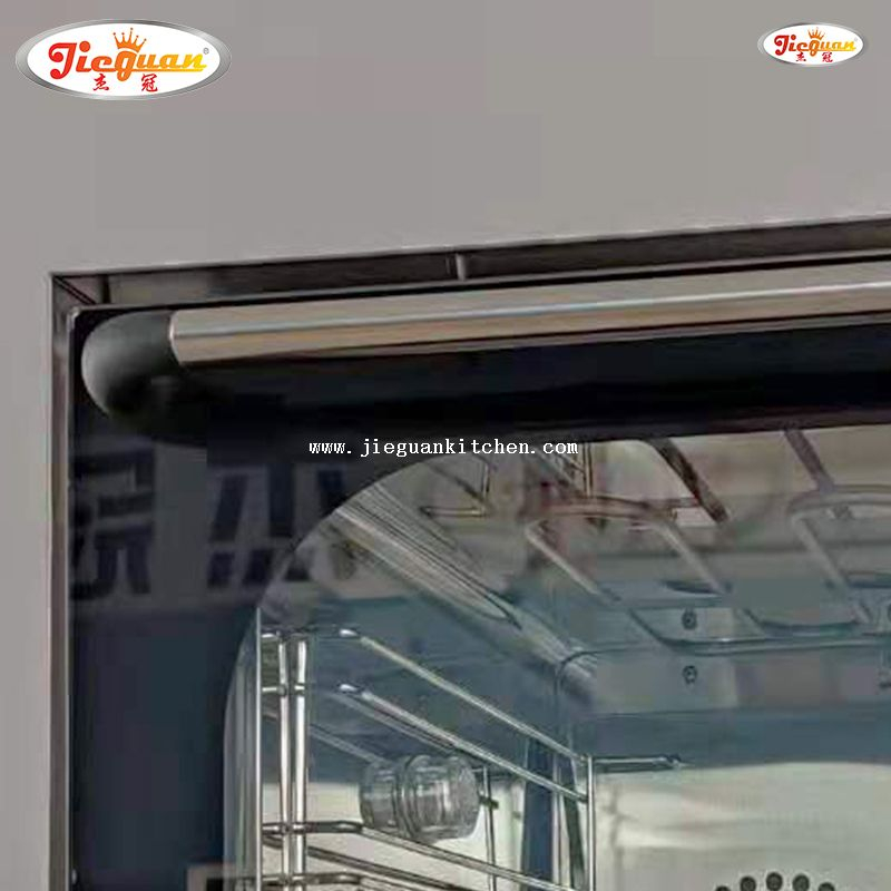 four à convection électrique perspective avec cuiseur vapeur