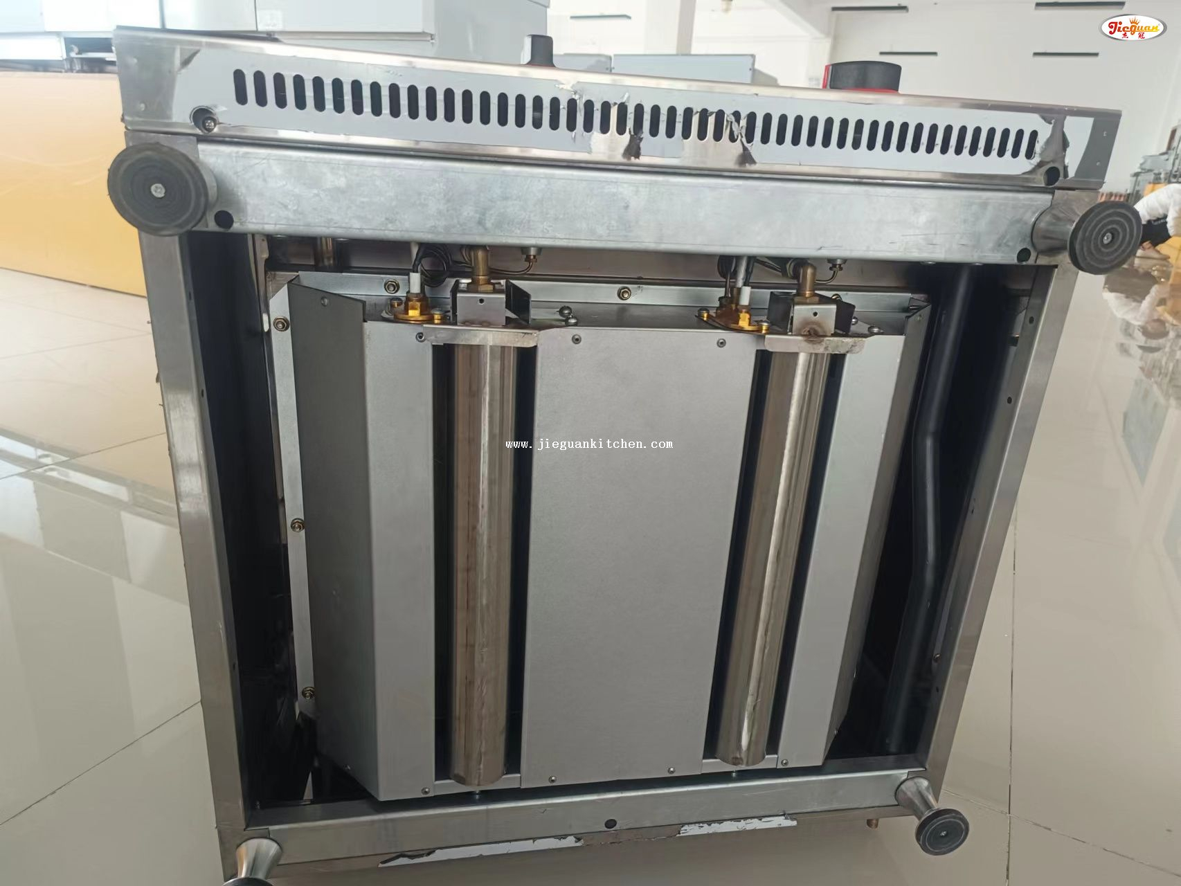 Chaudière à pâtes à gaz de table avec 6 paniers