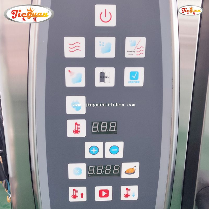  Four combiné à convection électrique Four à vapeur combiné Cuisine professionnelle Four combiné à 6 couches 