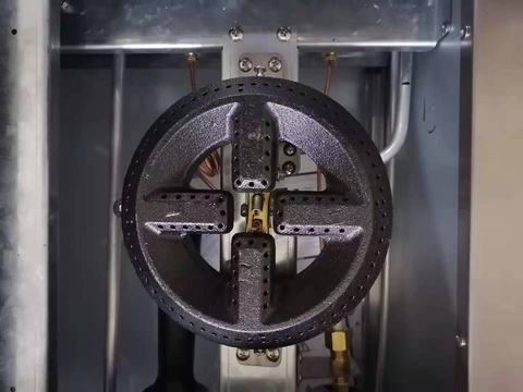 Cuisinière à gaz de style américain avec 2 brûleurs