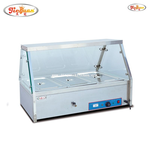 3pan comptoir électrique Bain Marie affichage Table Top Bain Marie