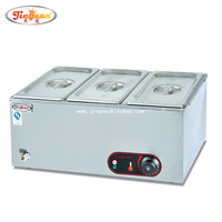Chauffe-plats buffet 3 casseroles 1500W Resaurant Bain marie