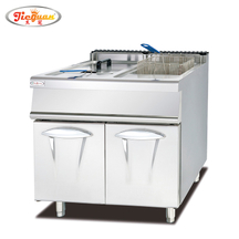 Friteuse gaz 2 cuves 2 paniers 28L