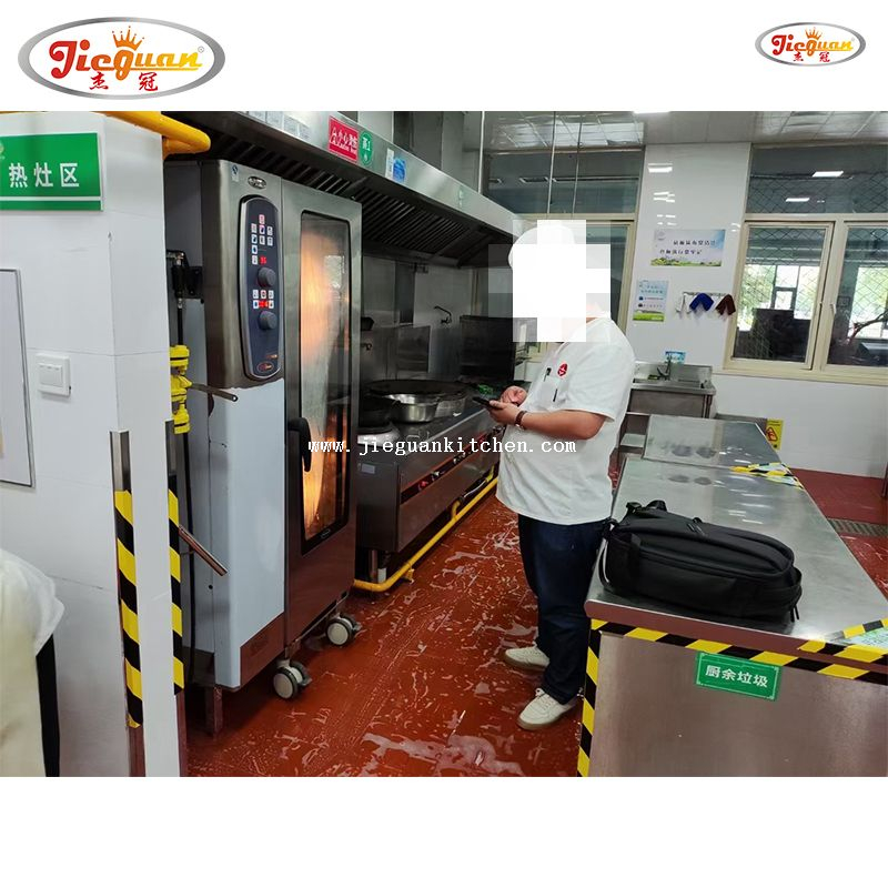 Vapeur combinée électrique commerciale 20 couches EOA-20-CMP avec autonettoyant