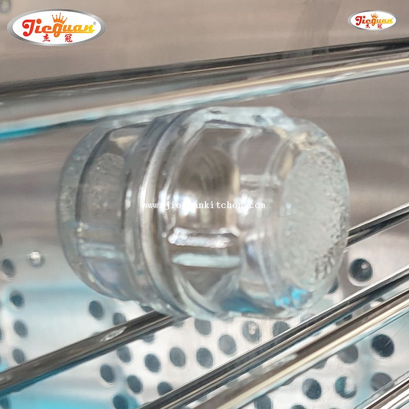 Four à convection numérique électrique commercial à 4 plateaux