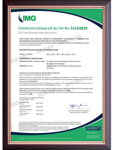 Certificat de gaz