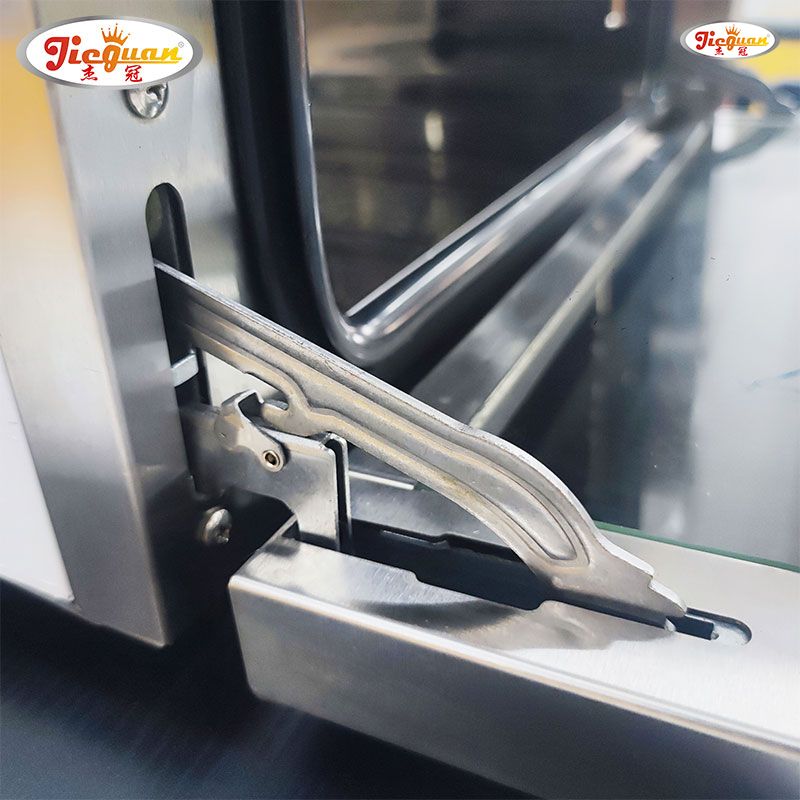 Four de cuisson commercial de four à convection de perspective électrique 4 couches