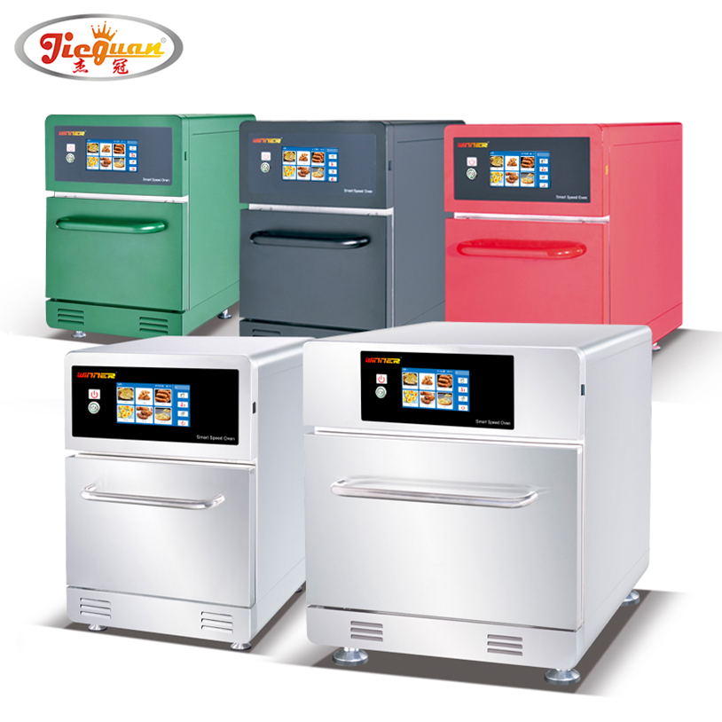 Fournisseur fabriqué en Chine Four rapide 30L à 5 étapes de cuisson avec micro-ondes pour la restauration commerciale
