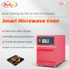 Fabricant fabriqué en Chine 20L Cuisine commerciale 100 menus prédéfinis Four rapide avec micro-ondes